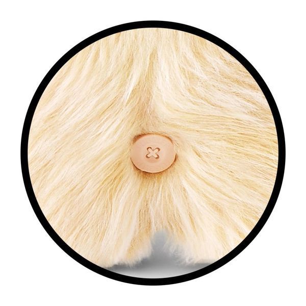 М'яка іграшка Fuggler Butt Ugly Pets Mr Buttons Golden Retriever Фуглер Пан Золотий Ґудзик 15731J фото