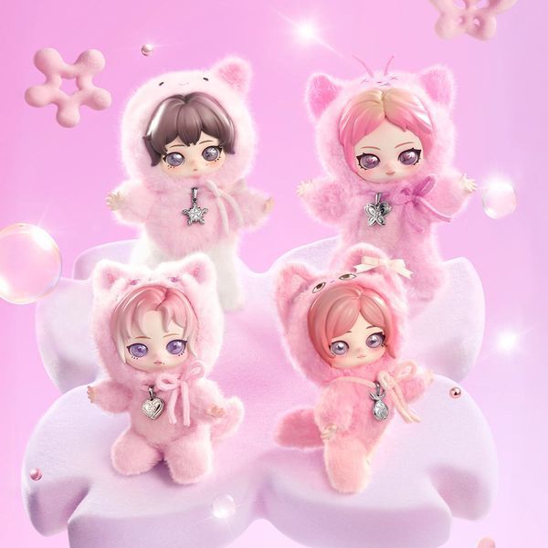 Плюшевый брелок Pop Mart aespa Fluffy Club Series Vinyl Plush Doll Pendant / Поп Март Аеспа popaespa01 фото