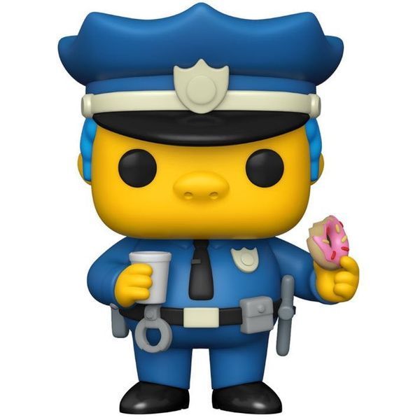 Фигурка Funko Pop Simpsons Chief Wiggum / Фанко Поп Симпсоны Виггам 899 S CW 899 фото