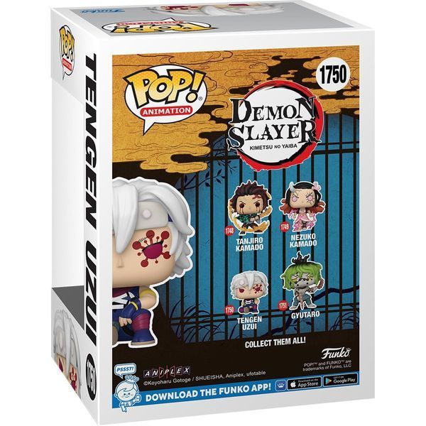 Фігурка Funko Pop Demon Slayer Tengen Uzui (Flash Back) /  Фанко Поп Клинок, який знищує демонів Тенген Узуй 1750 DS TU 1750 фото