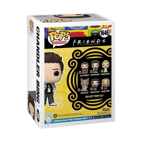 Фігурка Funko Pop Friends Chandler Bing Flashback / Фанко Поп Друзі Чендлер Бінг 1646 F CB 1646 фото