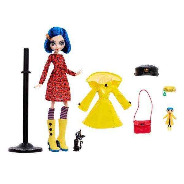 Коллекционная кукла Monster High Skullector Coraline / Монстер Хай Коралина в Стране Кошмаров JHK65 JHK65 фото
