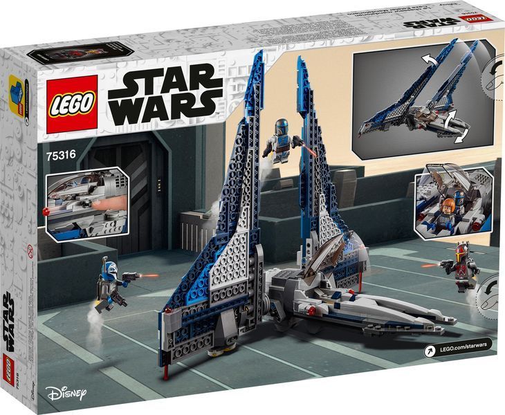 Конструктор LEGO Star Wars Зоряний винищувач мандалорців (75316) 75316 фото