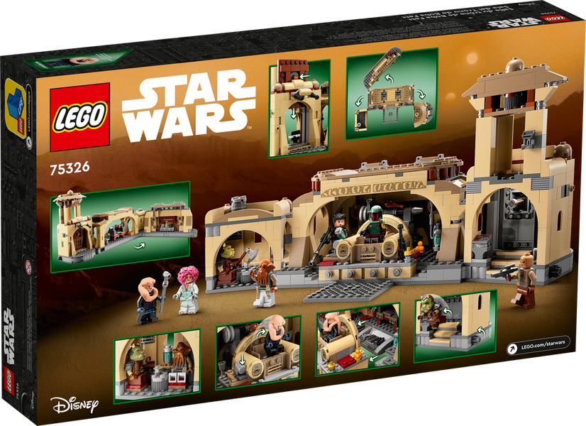 Конструктор LEGO Star Wars Тронный зал Бобы Фетта (75326) 75326 фото