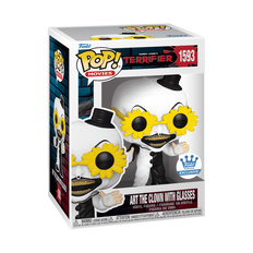 Фігурка Funko Pop Terrifier Art the Clown with Glasses / Фанко Поп Жахаючий Клоун 1593 T ATCWG 1593 фото