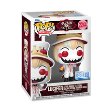 Фігурка Funko Pop Hazbin Hotel Lucifer & The Magic-Tastical Backflipping Rubber Duck / Фанко Поп Готель Хазбін Люцифер 2244 HH L 2244 фото