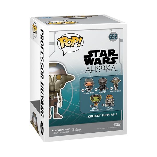 Фігурка Funko Pop Star Wars Professor Huyang / Фанко Поп Зоряні Війни Професор Хуанг 652 SW PH 652 фото