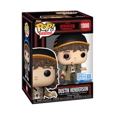 Фігурка Funko Pop Stranger Things Dustin Henderson (Battle Damaged) / Фанко Поп Дивні Дива Дастін 1800 ST DH 1800 фото