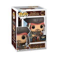 Фигурка Funko Pop Pirates of the Caribbean Jack Sparrow / Фанко Поп Пираты Карибского моря Капитан Джек Воробей 1482 PC JS 1482 фото