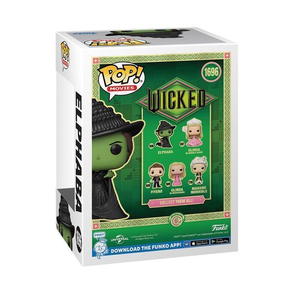 Фігурка Funko Pop Wicked Elphaba  / Фанко Поп Чародійка Ельфаба 1696 W E 1696 фото