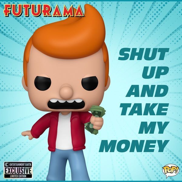 Фигурка Funko Pop Futurama Philip J. Fry Meme / Фанко Поп Футурама Фрай Мем 1782 F PJF 1782 фото