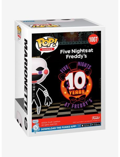 Фігурка Funko Five Nights At Freddy's (FNAF) Marionette / Фанко П'ять ночей з Фредді Marionette 1007 FNAF M 1007 фото