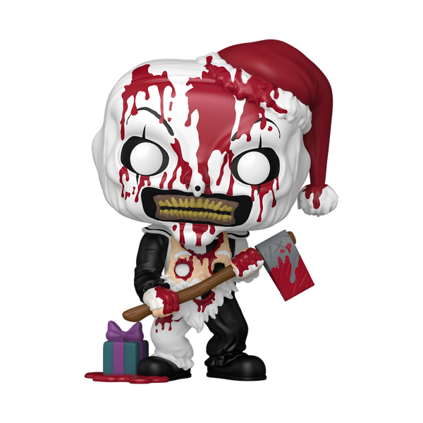 Фигурка Funko Pop Terrifier 3 Art the Clown with Axe (Bloody) / Фанко Поп Ужасающий Клоун 1935 T ATC 1935 фото