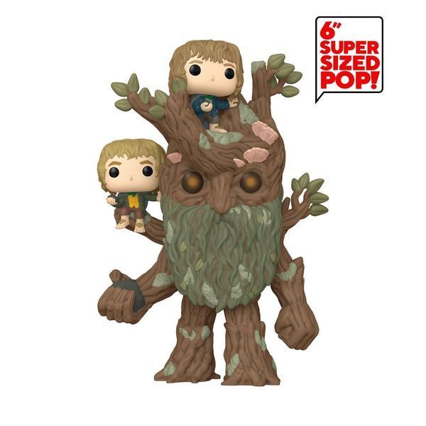 Фігурка Funko Pop The Lord of the Rings Treebeard with Merry and Pippin / Фанко Поп Володар Перснів Древлен, Мері, Піпін 1579 LOTR T 1579 фото