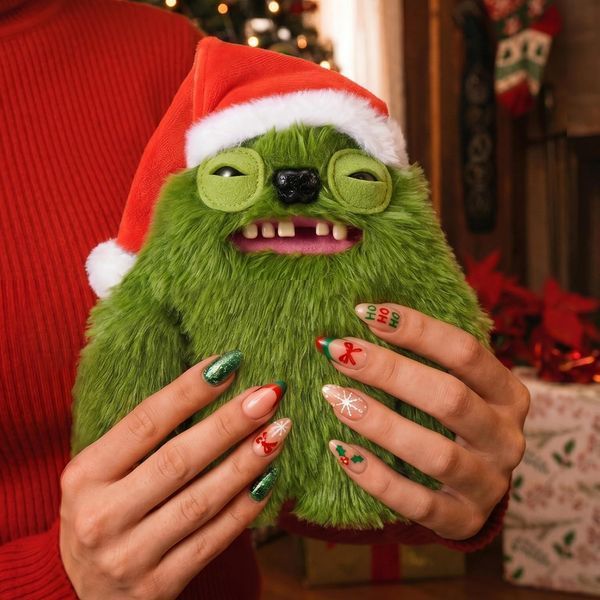 Мягкая игрушка Fuggler Festive Fuggs Sasquinch Фуглер Праздничный зубастый монстр Сасквинч Гринч 24см 15785D фото