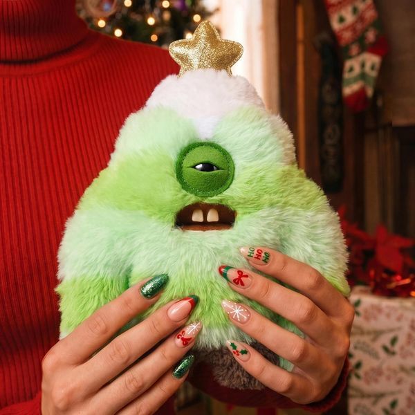 М'яка іграшка Fuggler Festive Fuggs Sasquooshmas Tree Фуглер Святковий зубастий монстр Саскуошмас Ялинка 24см 15785B фото