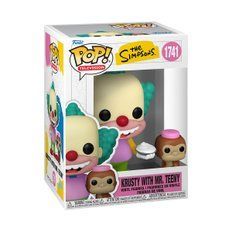 Фігурка Funko Pop Simpsons Krusty with Mr. Teeny / Фанко Поп Сімпсони Красті Клоун і Тенні 1741 TS KWT 1741 фото