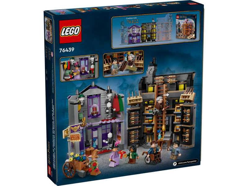 Конструктор LEGO Harry Potter Крамниці Олівандера й мантій від Мадам Малкін (76439) 76439 фото