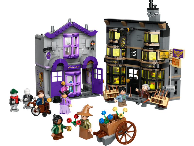 Конструктор LEGO Harry Potter Крамниці Олівандера й мантій від Мадам Малкін (76439) 76439 фото