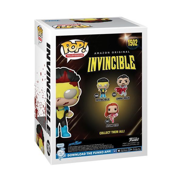 Фігурка Funko Pop Invincible with Broken Mask Bloody / Фанко Поп Невразливий 1502 I I 1502 фото