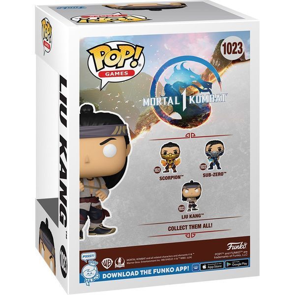 Фігурка Funko Pop Mortal Kombat Liu Kang / Фанко Поп Мортал Комбат Лю Канг 1023 MK LK 1023 фото