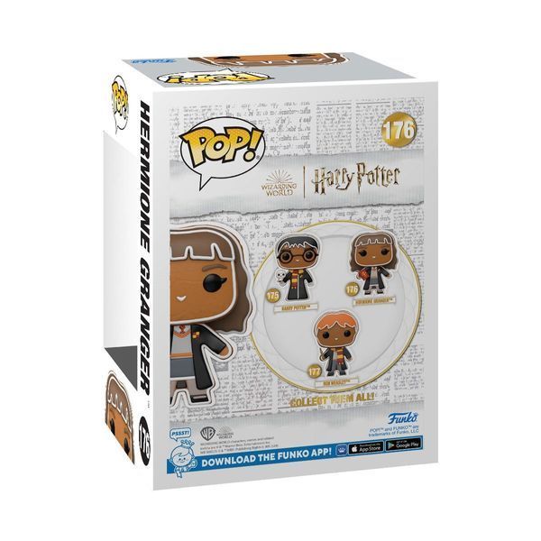 Фигурка Funko Pop Harry Potter Gingerbread Hermione Granger / Фанко Поп Гарри Поттер Гермиона Имбирный пряник 176 HP HG 176 фото