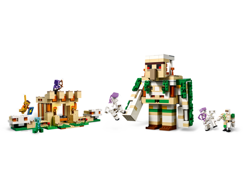 Конструктор LEGO Minecraft Майнкрафт Фортеця Залізний голем (21250) 21250 фото