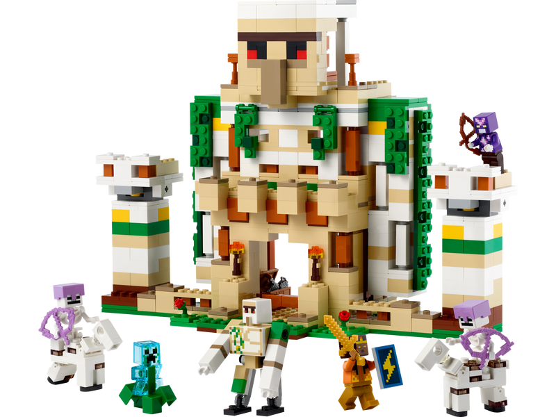Конструктор LEGO Minecraft Майнкрафт Фортеця Залізний голем (21250) 21250 фото