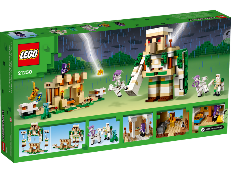 Конструктор LEGO Minecraft Майнкрафт Фортеця Залізний голем (21250) 21250 фото