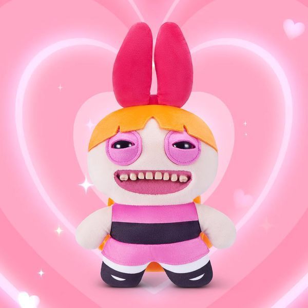 М'яка іграшка Fuggler x Powerpuff Girls Blossom Фуглер Суперкрихітки Квіточка Блоссом 15746D фото