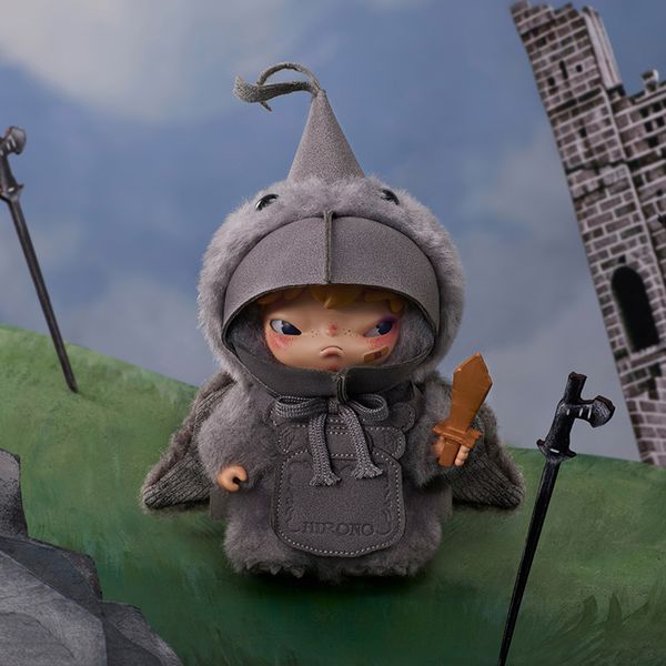 Плюшевий брелок POP MART Hirono Mist-Walker Series - Plush Doll Pendant / Поп Март Хироно pophirono12 фото