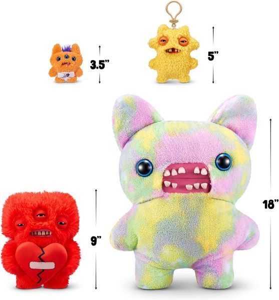 Мягкая игрушка Fuggler Ugly Monster Love Fugg Annoyed Alien Фуглер Монстр Раздражённый инопланетянин 15711B фото