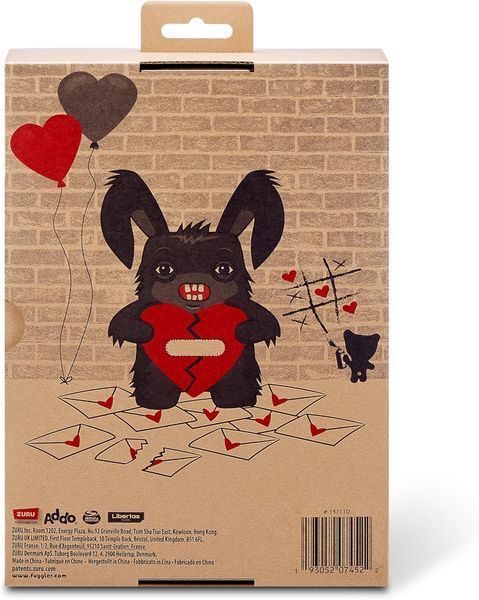 М'яка іграшка Fuggler Ugly Monster Love Fugg Wide eyed Weirdo Фуглер Монстр Широкоокий Дивак 15711D фото