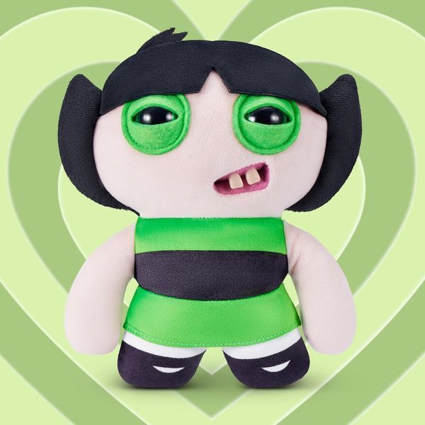Мягкая игрушка Fuggler x Powerpuff Girls Buttercup Фуглер Суперкрошки Баттеркап Пестик 15746A фото