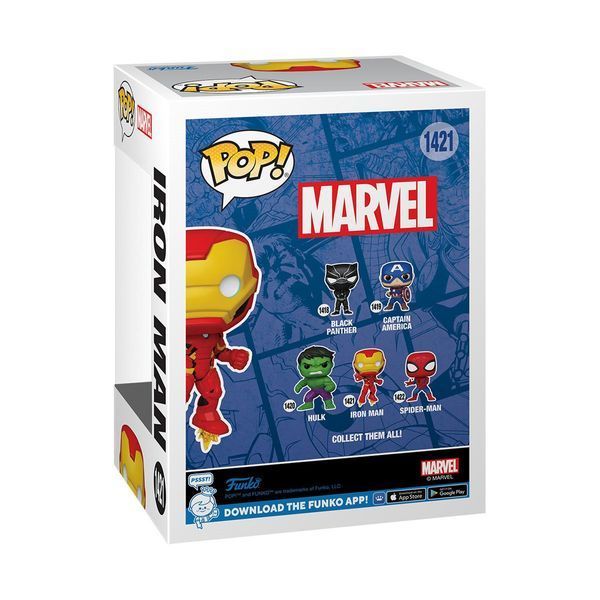Фигурка Funko Pop Marvel Iron Man / Фанко Поп Марвел Железный Человек 1421 M IM 1421 фото