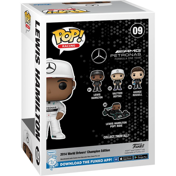 Фігурка Funko Pop Formula 1 Lewis Hamilton / Фанко Поп Формула 1 Льюїс Гамільтон 09 F1 LH 09 фото