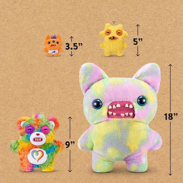М'яка іграшка Fuggler Care Bears Togetherness Bear Фуглер Дбайливі ведмедики 15755B фото