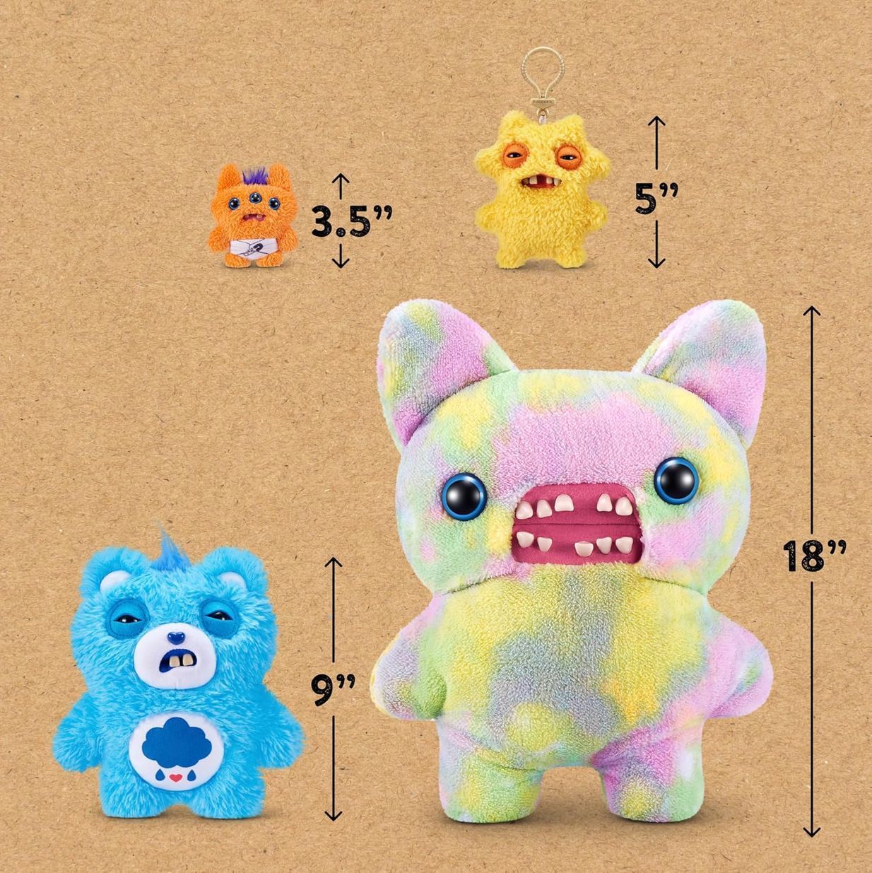 Fuggler Grumpy Bear - Ведмедик Буркотун із зубами Care Bears | Купити