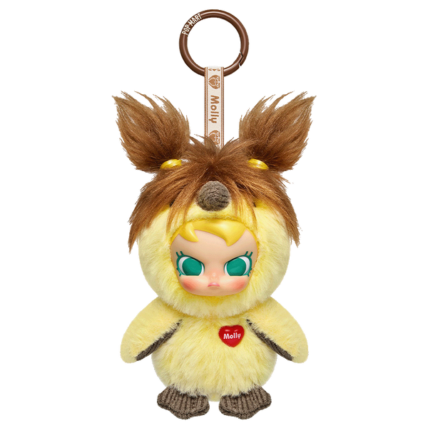 Плюшевый брелок Pop Mart Dear Birds Series-Plush Pendant Blind Box, Skullpanda, Dimoo, Molly, CryBaby, Twinkle, Hirono, Labubu, Hacipupu / Поп Март popother001 фото