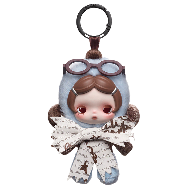 Плюшевый брелок Pop Mart SKULLPANDA Off Mode Series Plush Doll Pendant / Поп Март Скуллпанда popskull10 фото