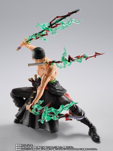 Колекційна фігурка Bandai S.H.Figuarts Action Figure - One Piece Roronoa Zoro -King of Hell / Бандай Ван Піс Ророноа Зоро Король Пекла figuartsop01 фото