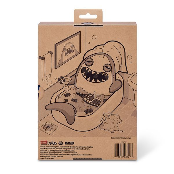 Мягкая игрушка Fuggler Jaws Shark Фуглер Челюсти Акула Акулик Гризунко 24 см (15747) 15747 фото