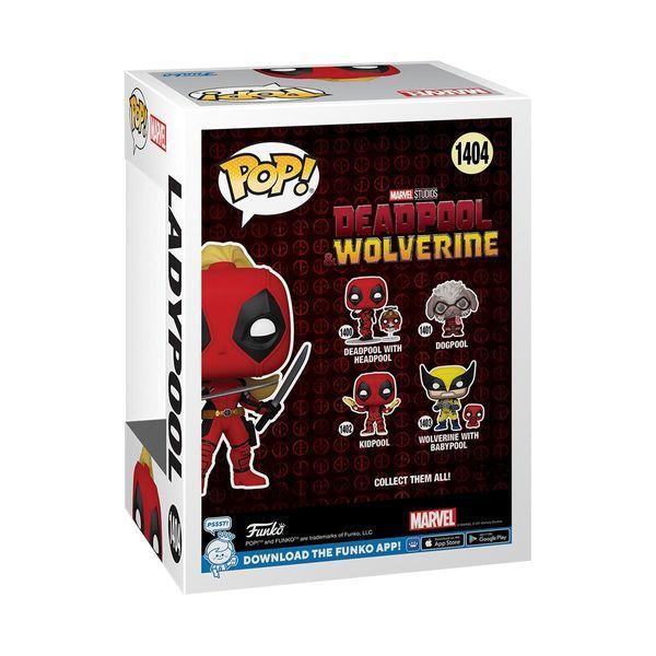 Фігурка Funko Pop Deadpool & Wolverine Ladypool with Swords / Фанко Поп Дедпул Ледіпул 1404 DW L 1404 фото