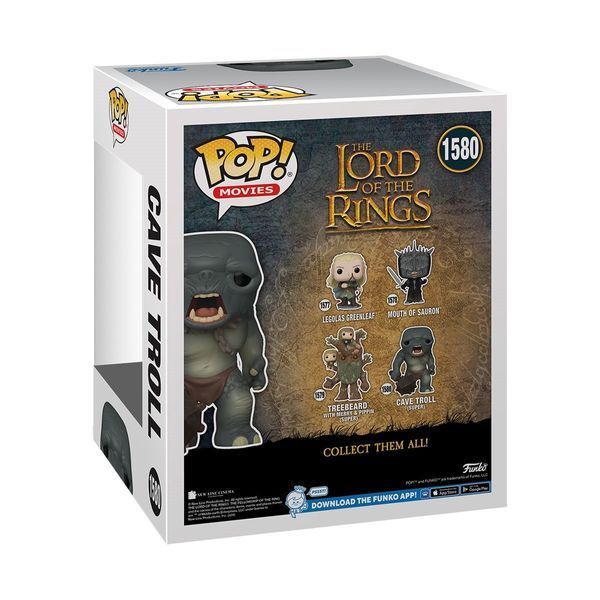 Фігурка Funko Pop The Lord of the Rings Cave Troll / Фанко Поп Володар Перснів Печерний троль 1580 LOTR CT 1580 фото