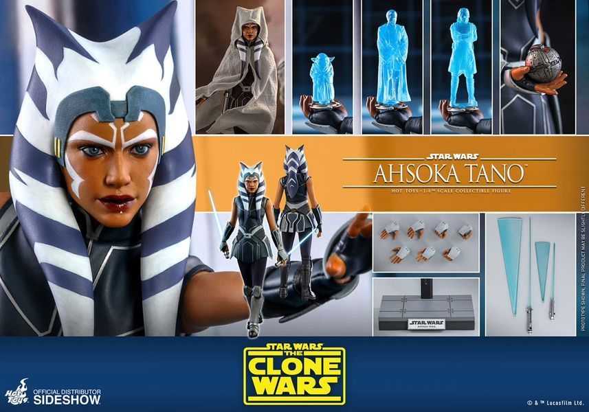 Коллекционная фигурка 1/6 Hot Toys Star Wars The Clone Wars - Ahsoka Tano / Хот Тойс Звездные Войны Асока Тано TMS021 TMS021 фото